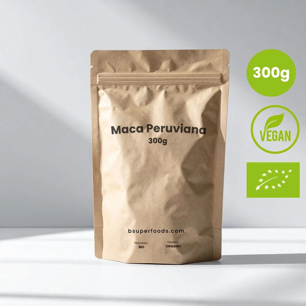 MACA PERUVIANA Polvere Biologica Tonico Stimolante Sessuale Energizzante Radice