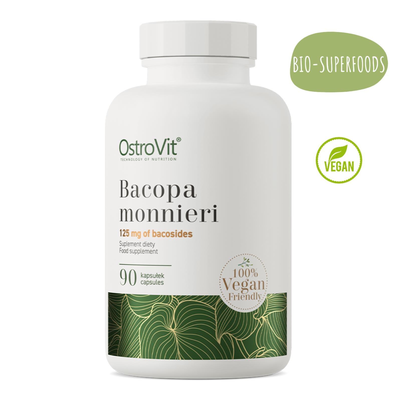 Integratore Migliora Memoria Concentrazione Mentale Bacopa Monnieri Anti Stress