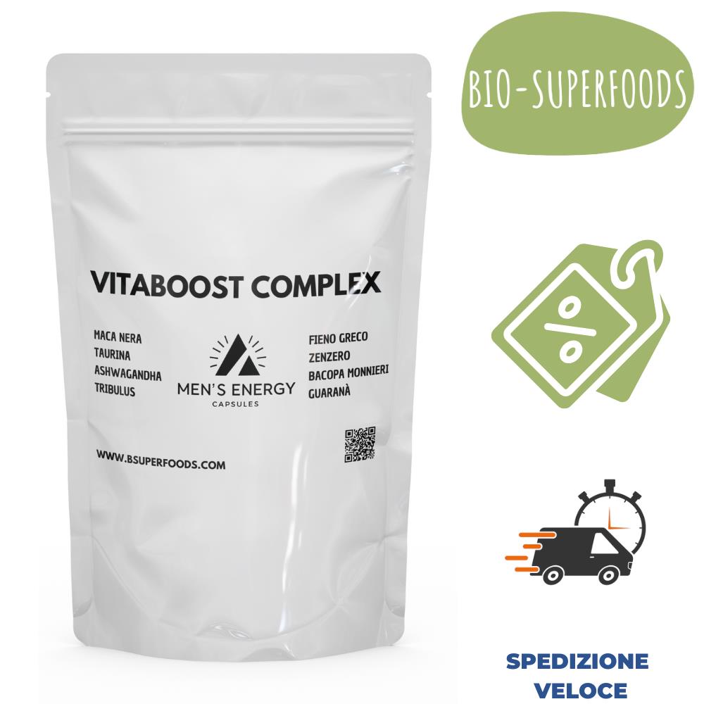 Testo Booster Libido Integratore Testosterone Forte Uomo Maca Tribulus 30 porz.