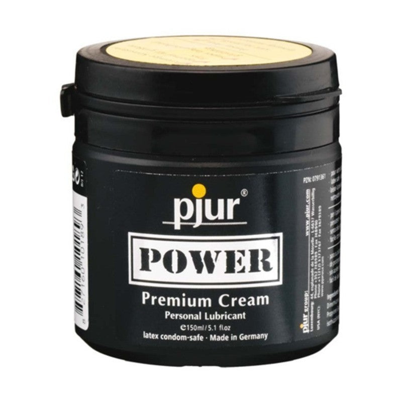 pjur Power Premium Cream - Lubrificante Ibrido Extra-Forte per Piacere Intenso (150ml)