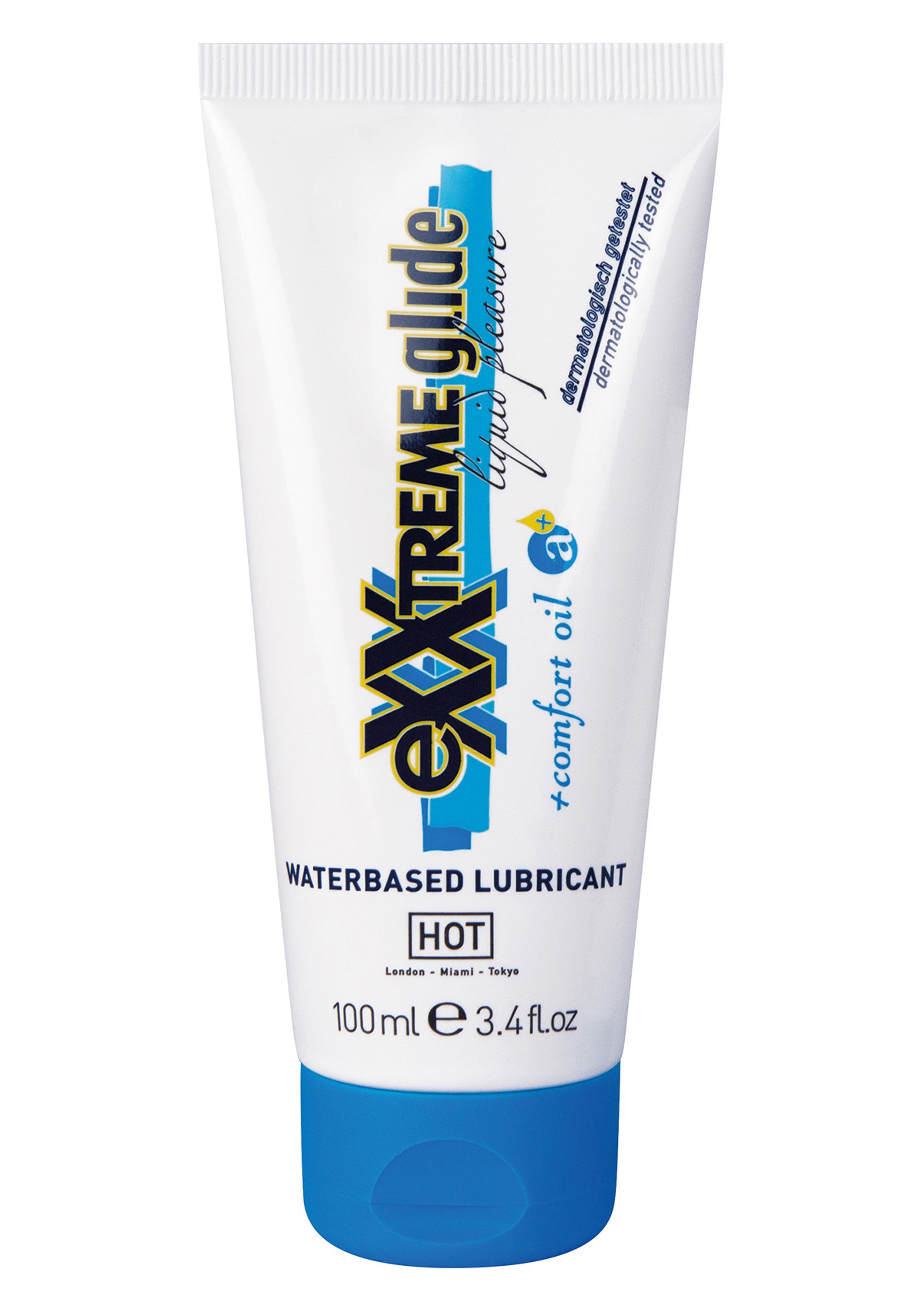 Exxtreme Glide Waterbased 100ml - Lubrificante Anale Rilassante all'Iperico