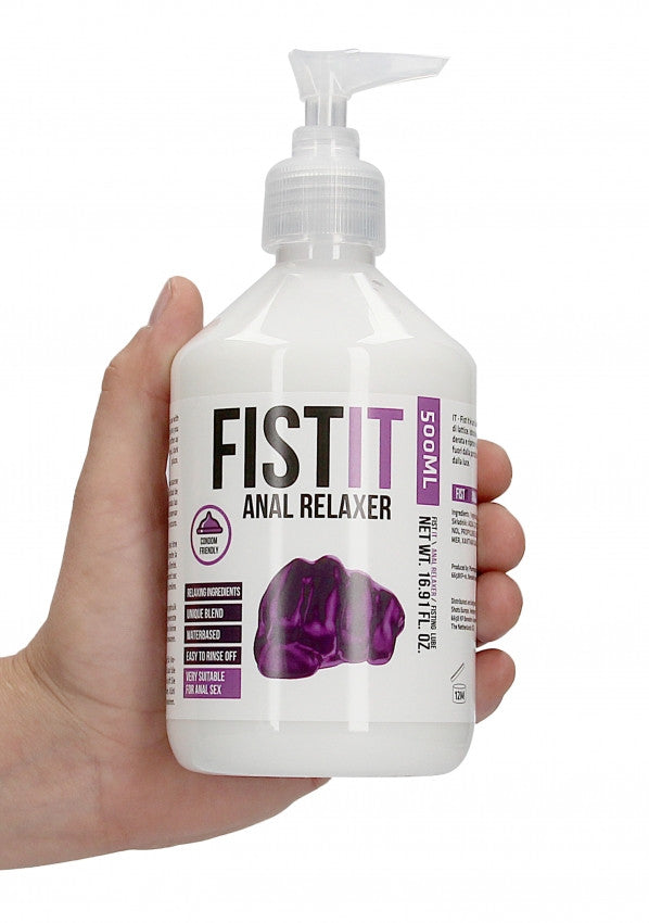 Fist It Professional Active - Gel Lubrificante ad Alta Densità con Mentolo 500ml
