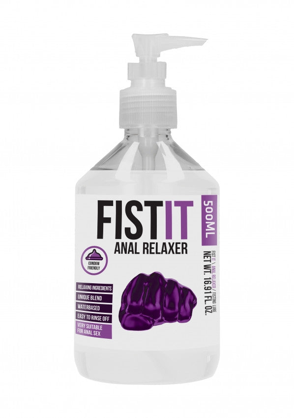 Fist It Professional Active - Gel Lubrificante ad Alta Densità con Mentolo 500ml