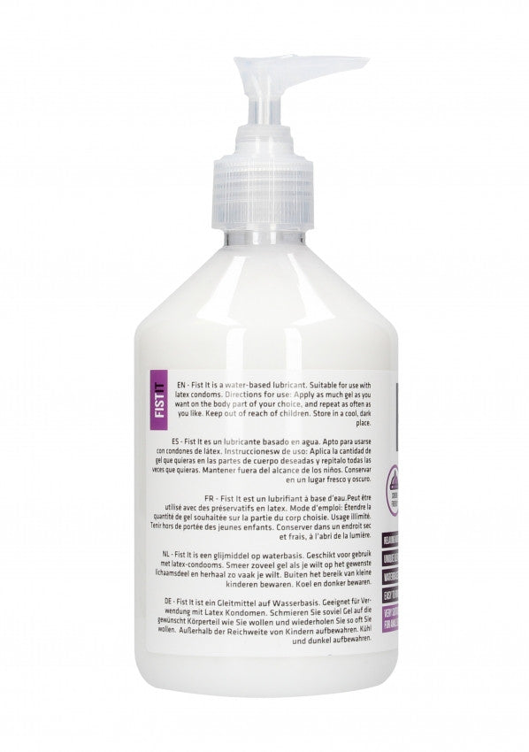 Fist It Professional Active - Gel Lubrificante ad Alta Densità con Mentolo 500ml