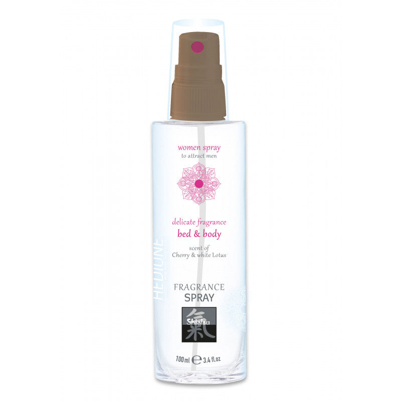 HOT Spray Afrodisiaco Lei 100ml - Profumo Cherry & White Lotus per Corpo e Tessuti