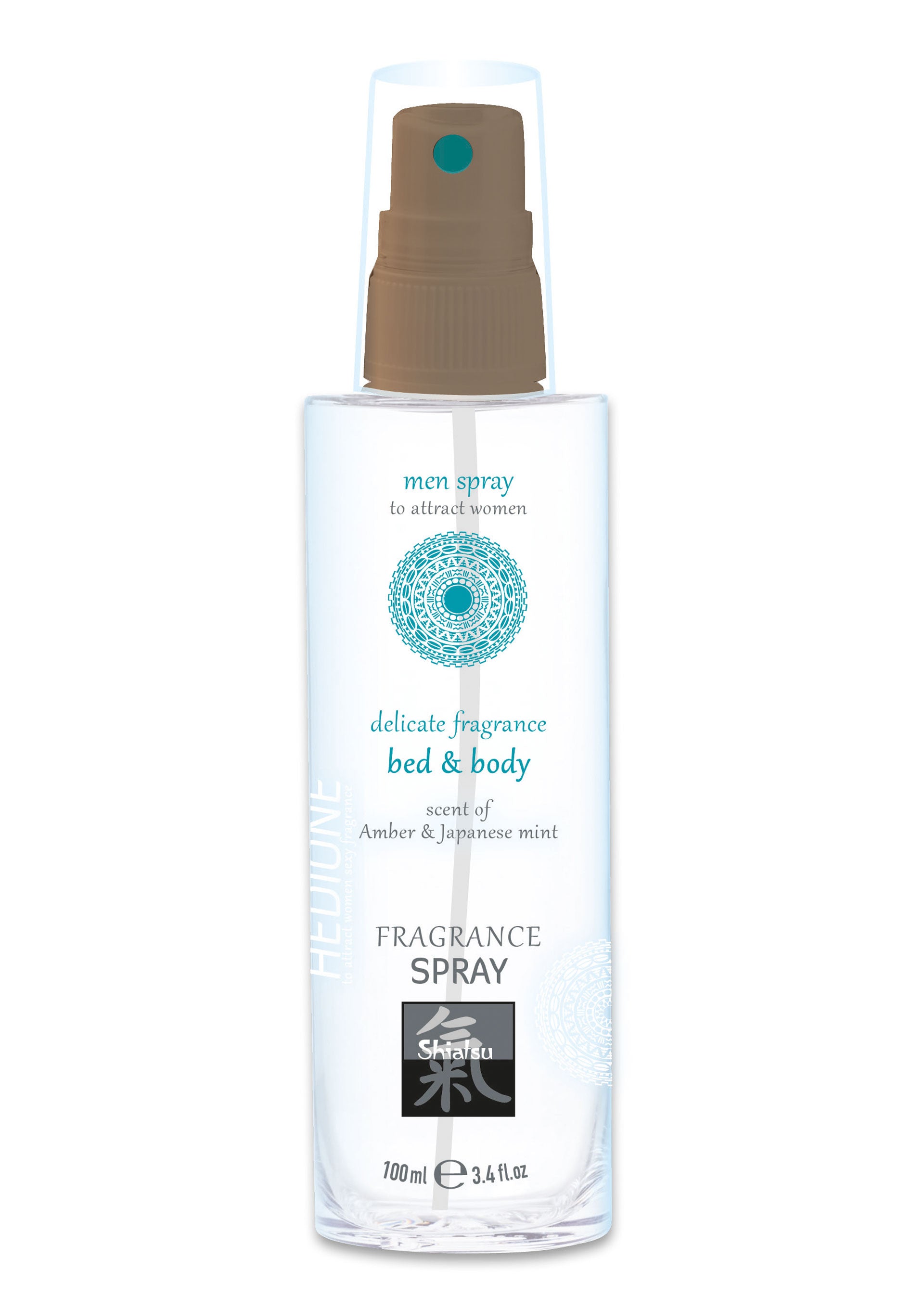 HOT Spray Afrodisiaco 100ml - Profumo Sensuale Amber & Japanese Mint