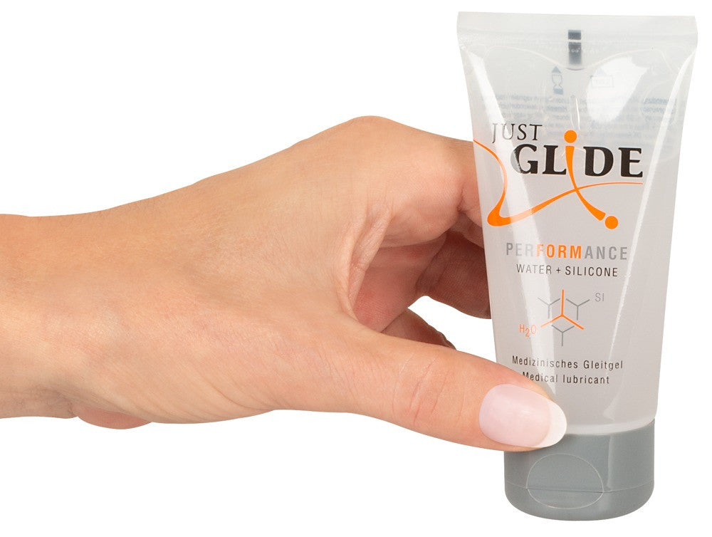Just Glide Performance 50ml - Lubrificante Ibrido Medico a Lunga Durata