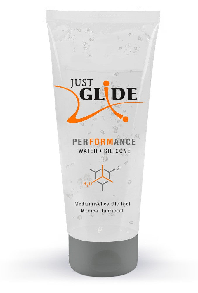 Just Glide Performance 200ml - Lubrificante Ibrido Medico a Lunga Durata