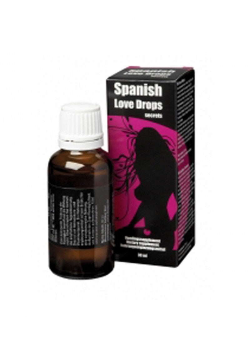 Spanish Love Drops Secrets 30ml - Gocce Stimolanti con L-Arginina e Vitamina C