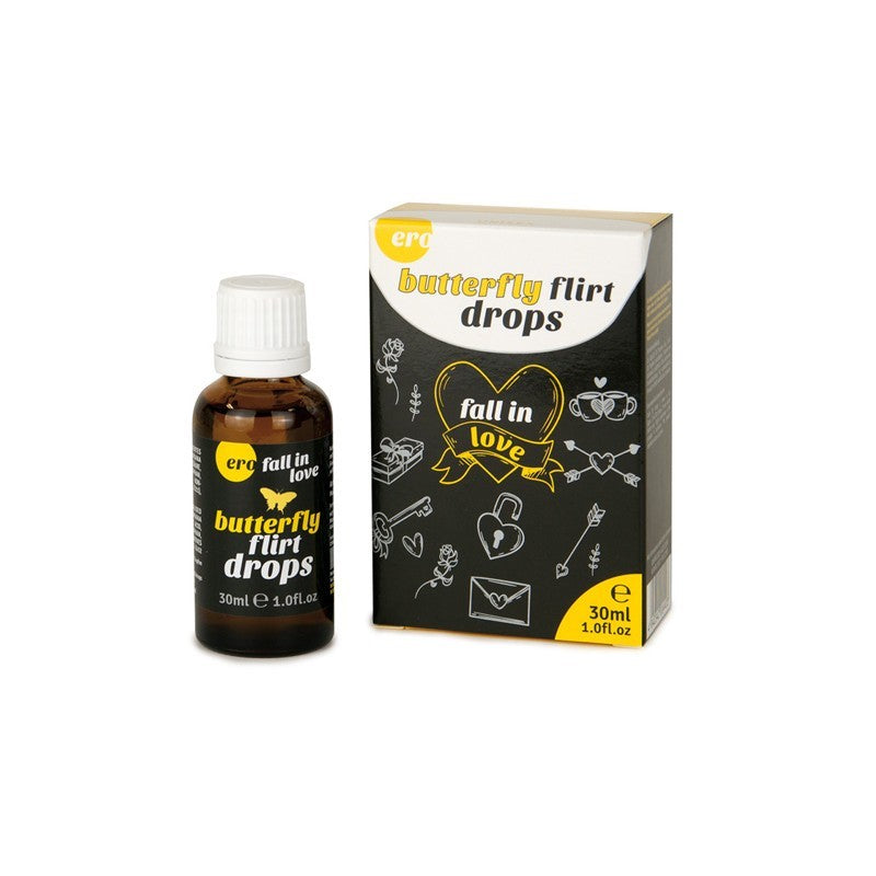 Ero Butterfly Flirt Drops 30ml - Stimolante Libido con Dose Max di L-Arginina