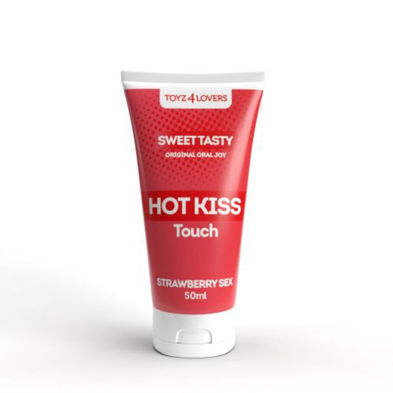 Lick-it Hot Kiss Touch Strawberry 50ml - Gel Commestibile Baciabile alla Fragola