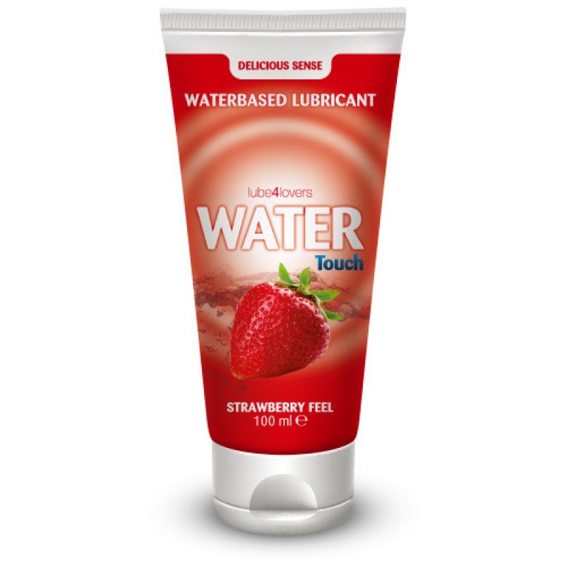 Water Touch Strawberry 100ml - Lubrificante all'Acqua e Gel Massaggio alla Fragola