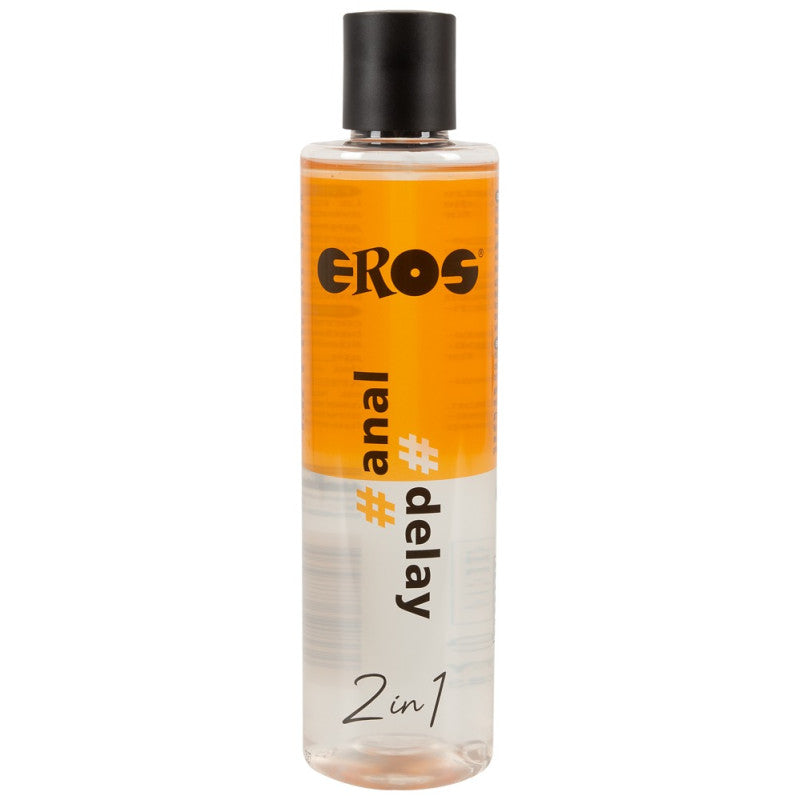 EROS 2in1 Anal & Delay - Lubrificante ad Azione Prolungata e Comfort Intimo (100ml)
