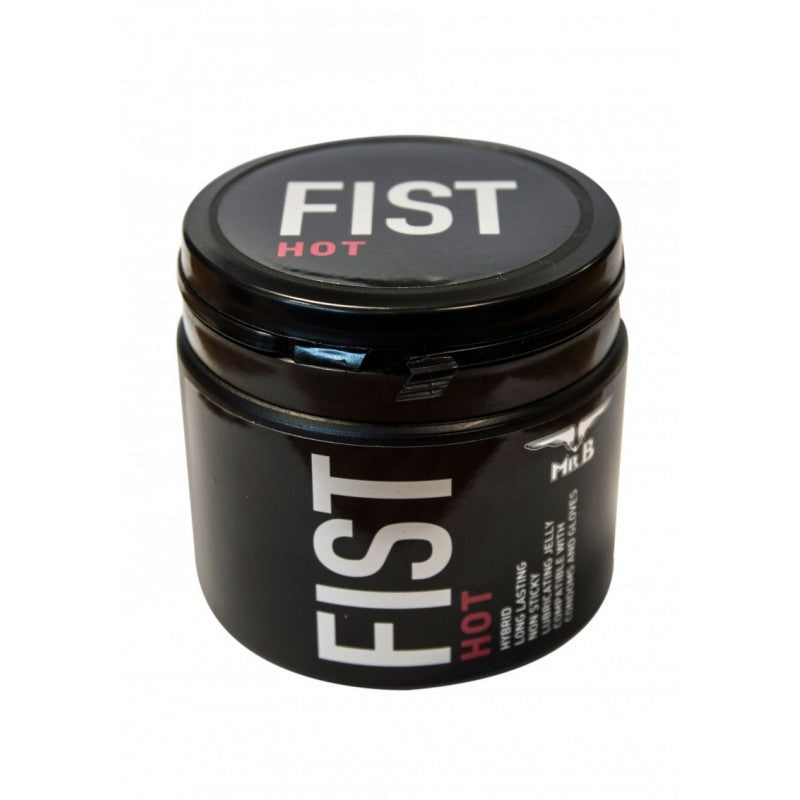 Mister B FIST HOT Lube 500ml - Gel Ibrido Extra-Forte con Effetto Riscaldante