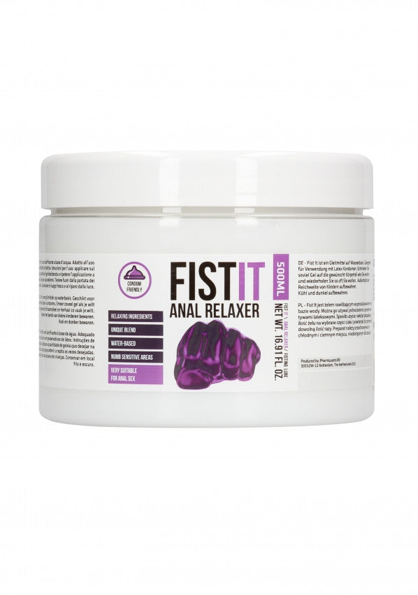 Fist It Active Refresh - Gel Lubrificante Denso ad Azione Rinfrescante - 500ml