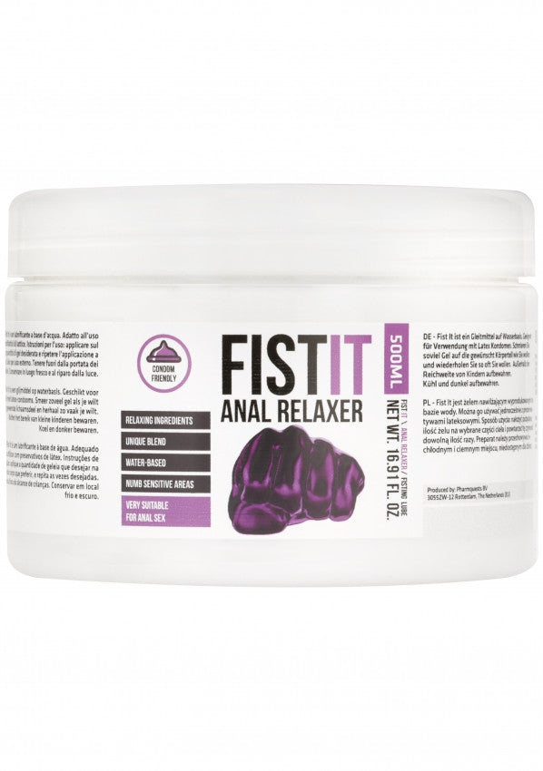 Fist It Active Refresh - Gel Lubrificante Denso ad Azione Rinfrescante - 500ml