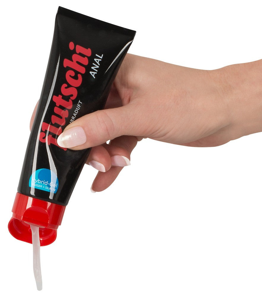 Flutschi Anal Gel - Lubrificante ad Alta Scorrevolezza con Profumo d'Ambra (80ml)