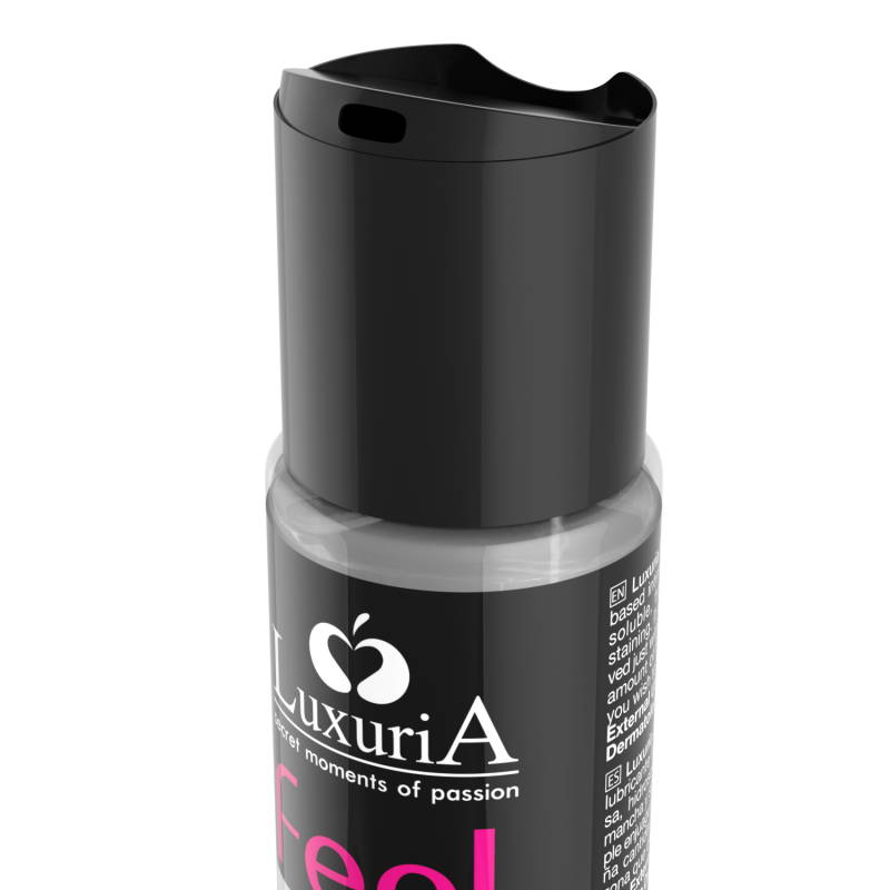 Luxuria Feel Anal 60ml - Lubrificante Anale a Base Acquosa con Estratti Naturali