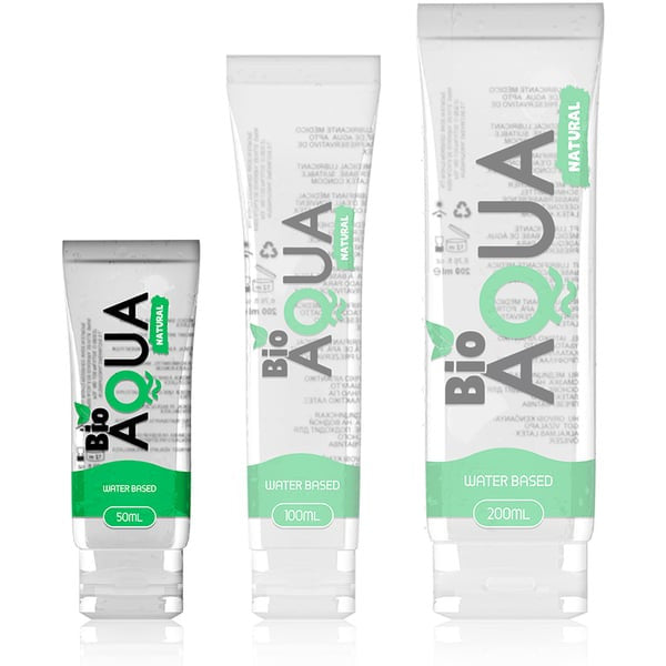 BIOAQUA Natural Lube 100ml - Lubrificante 100% Naturale Grado Medicale CE