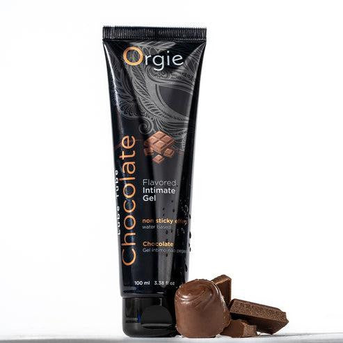 Orgie Lube Tube Cioccolato 100 ml - Lubrificante Intimo Gourmet Alta Qualità
