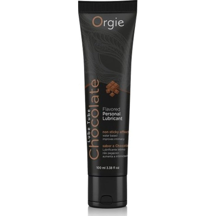 Orgie Lube Tube Cioccolato 100 ml - Lubrificante Intimo Gourmet Alta Qualità