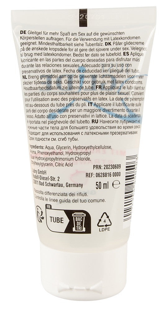 Just Glide Strawberry 50ml - Lubrificante a Base Acquosa Gusto Fragola (Travel Size)