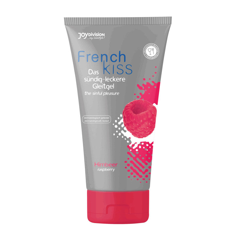 Frenchkiss Raspberry 75ml - Lubrificante Baciabile al Lampone Food Grade