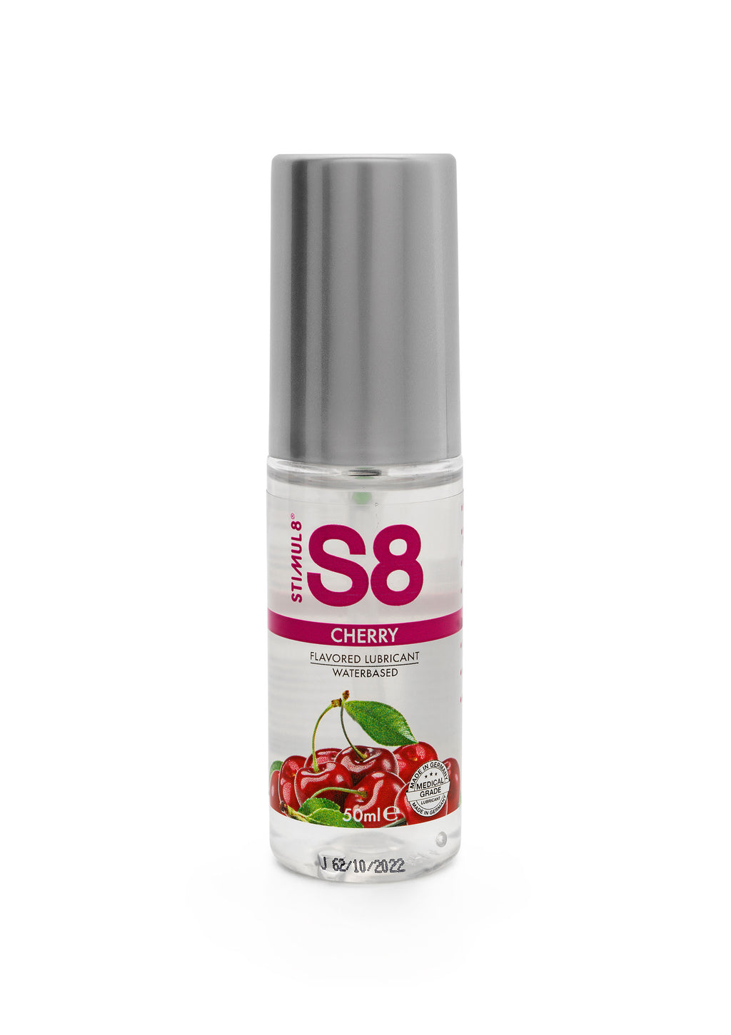 S8 Flavored Lube Ciliegia 50ml - Lubrificante Medico a Base Acquosa