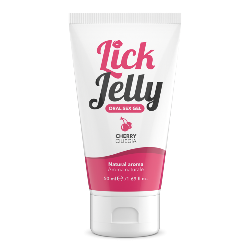 Lick Jelly Cherry - Lubrificante Edibile alla Ciliegia a Base Acquosa 100ml