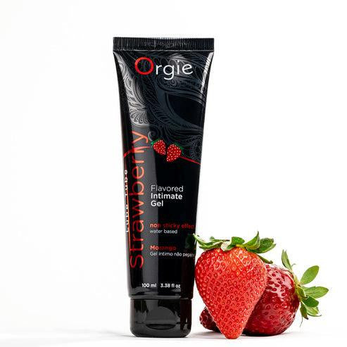 Orgie Lube Tube Fragola 100 ml - Lubrificante Intimo di Alta Qualità