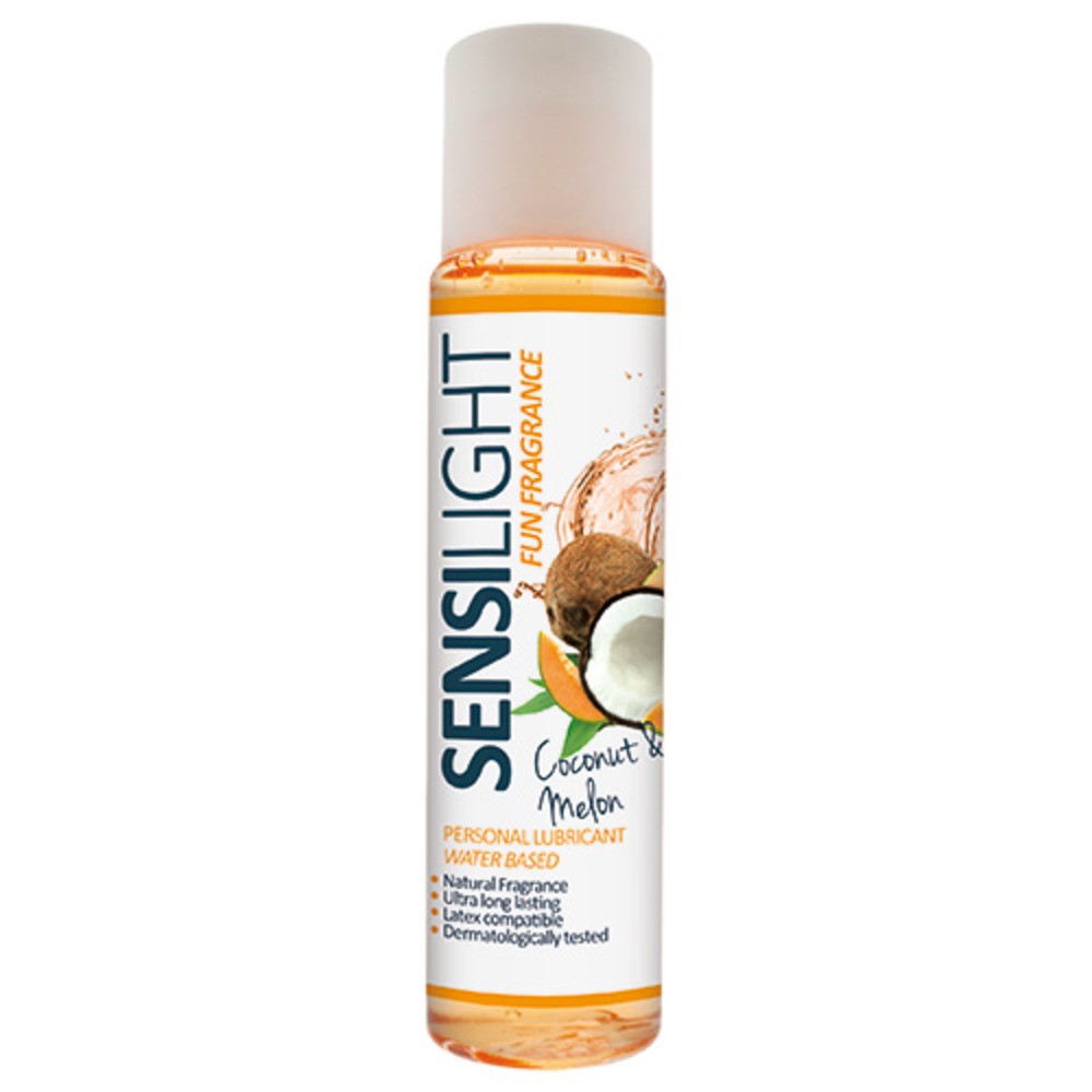 Sensilight Fun Flavors 60ml - Lubrificante all'Acqua Cocco e Melone