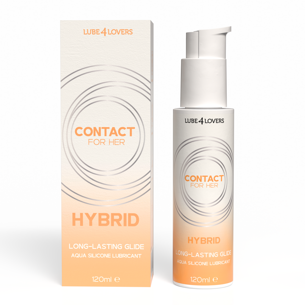Hybrid Lube4Lovers - Lubrificante Intimo Formula Ibrida Lunga Durata (120ml)