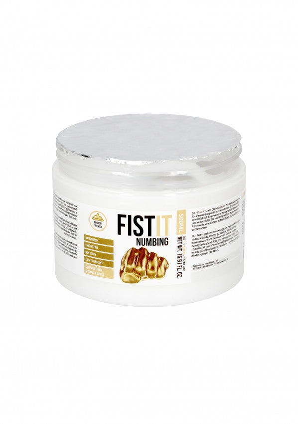 Fist It Numb - Gel Intimo ad Alta Viscosità con Effetto Sensoriale (500ml)