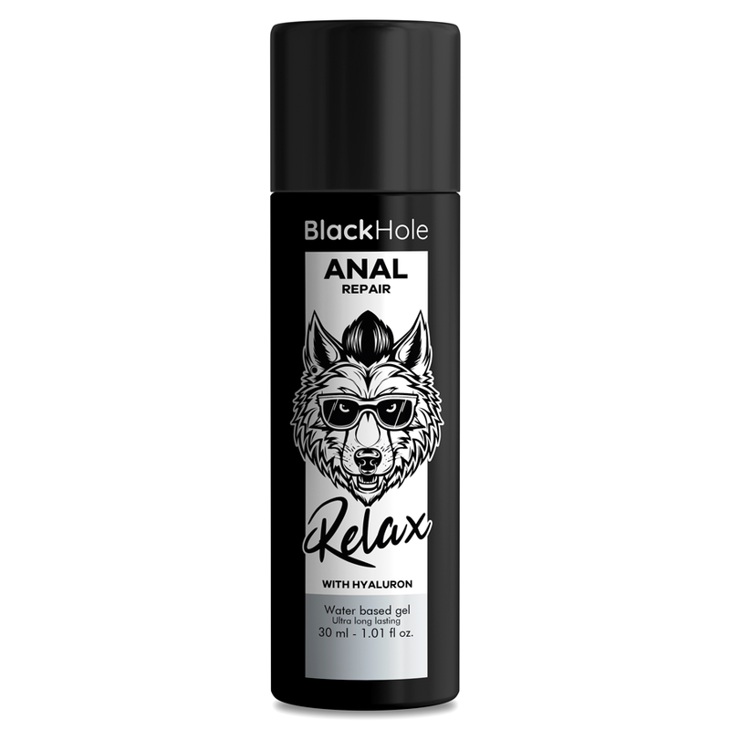 Black Hole Anal Repair - Gel Intimo con Acido Ialuronico ad Azione Idratante e Rilassante (30ml)