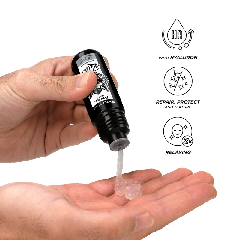 Black Hole Anal Repair - Gel Intimo con Acido Ialuronico ad Azione Idratante e Rilassante (30ml)