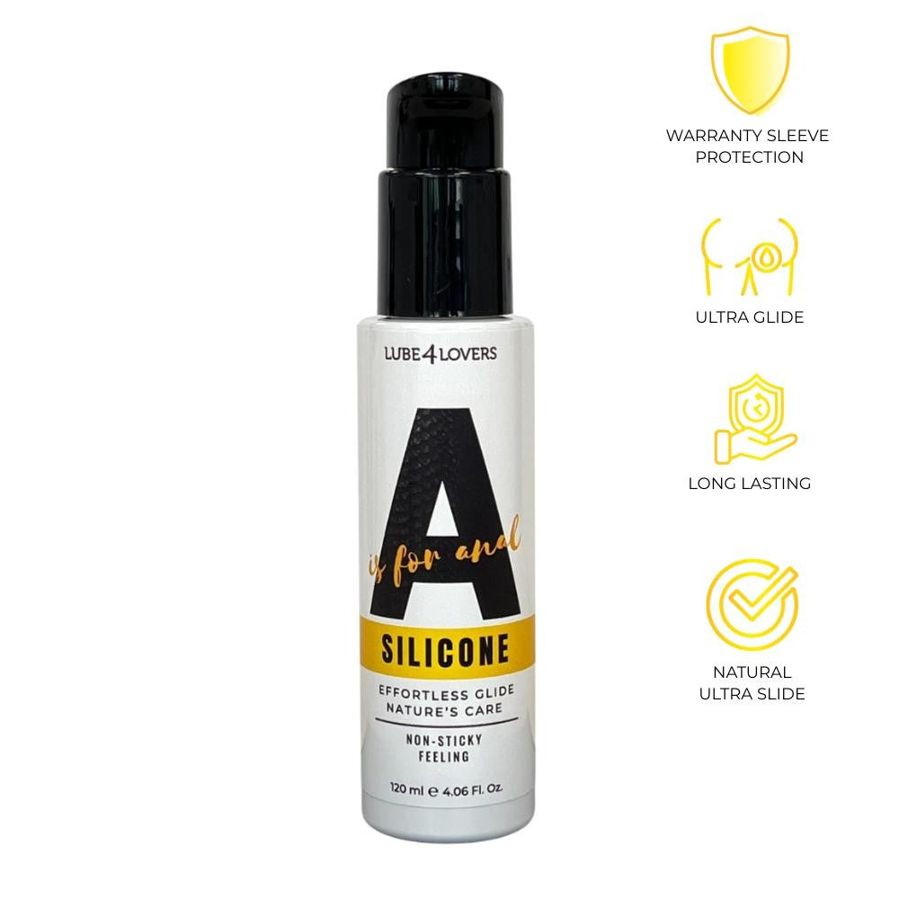 A is for Silicone - Lubrificante Professionale Ultra-Glide a Lunga Durata (120ml)