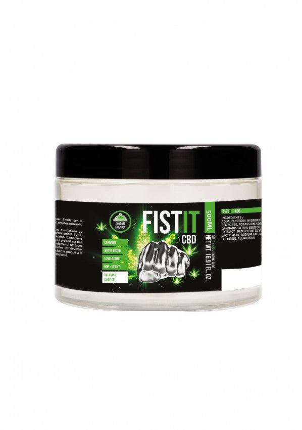 Fist It CBD Infused - Gel Lubrificante Botanico ad Azione Lenitiva (500ml)
