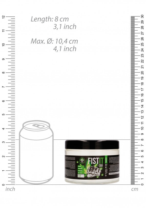 Fist It CBD Infused - Gel Lubrificante Botanico ad Azione Lenitiva (500ml)