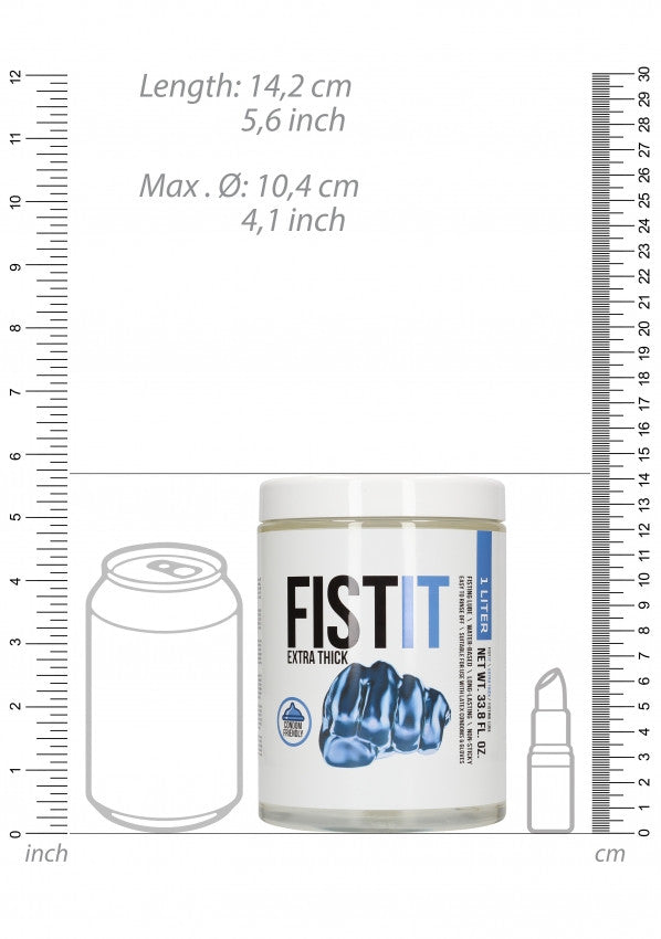 Fist It Original - Gel Lubrificante Idratante ad Alta Viscosità 1000ML