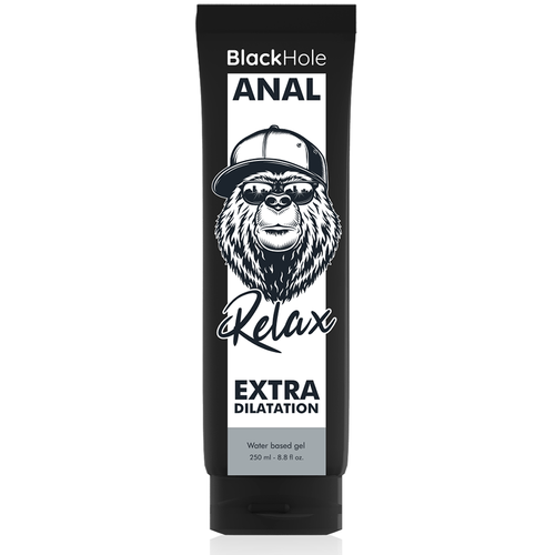 Black Hole Anal Relax - Gel Lubrificante Distensivo per Grandi Dilatazioni (250ml)