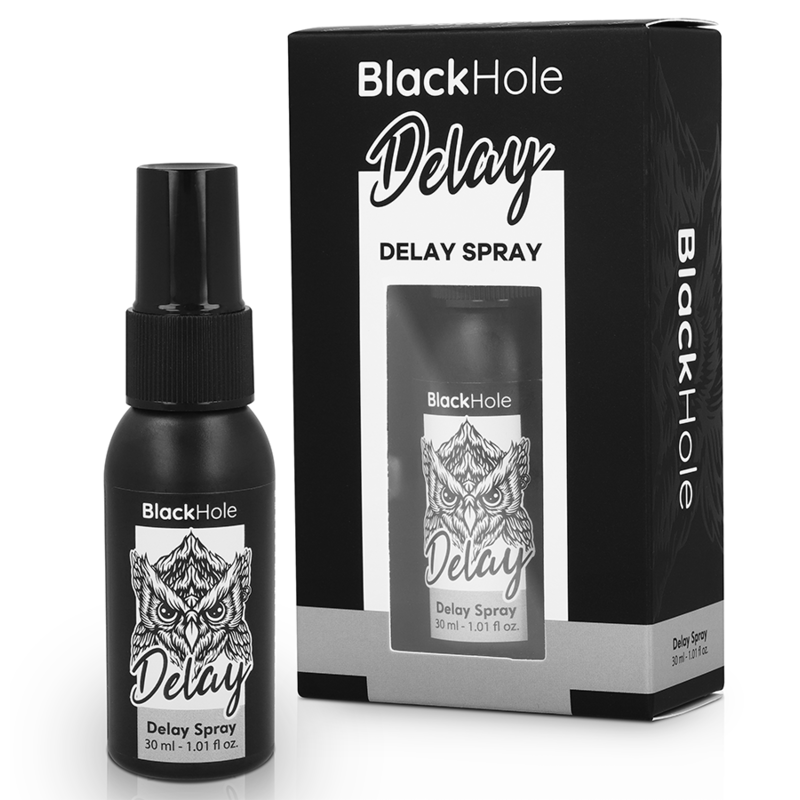 Black Hole Delay Spray 30ml - Spray Intimo per il Controllo e la Durata