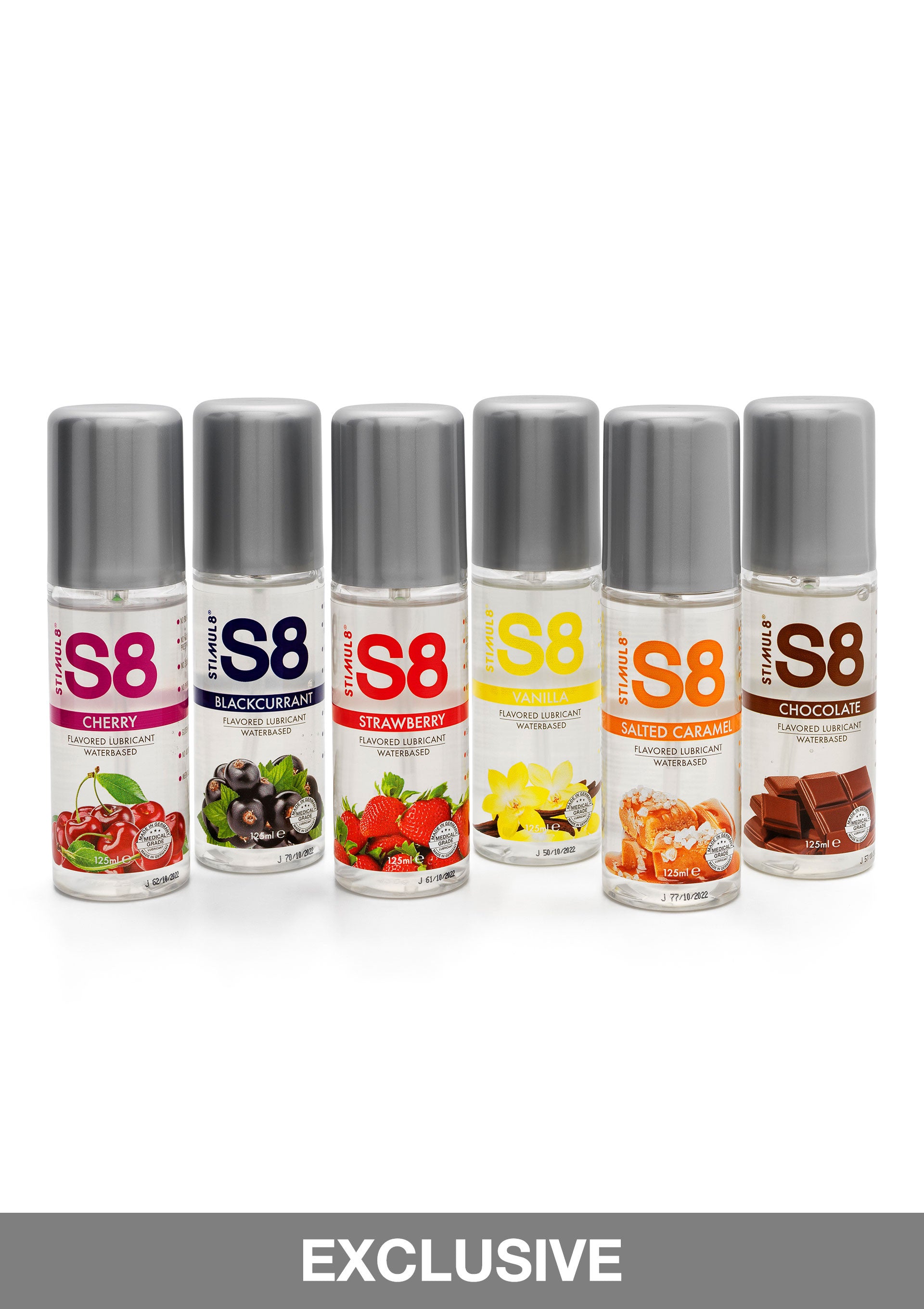 S8 Flavored Lube Cioccolato 125ml - Lubrificante Bio-Friendly Grado Medico