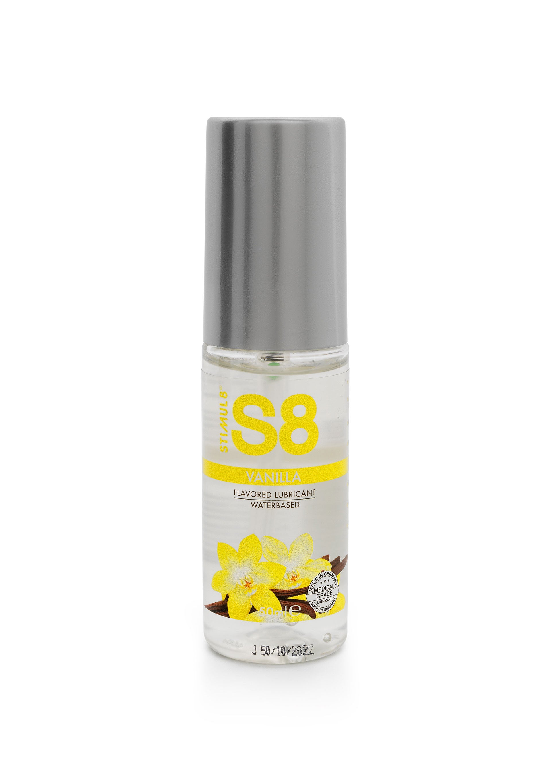 S8 Flavored Lube Vaniglia 50ml - Lubrificante Medico a Base Acquosa