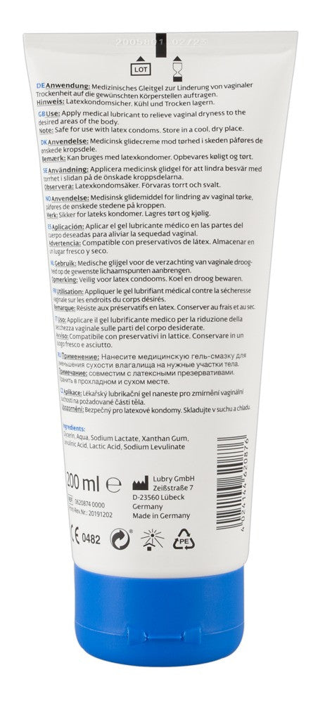 Special Cream 200ml - Gel Lubrificante Base Acqua 100% Vegano Ipoallergenico