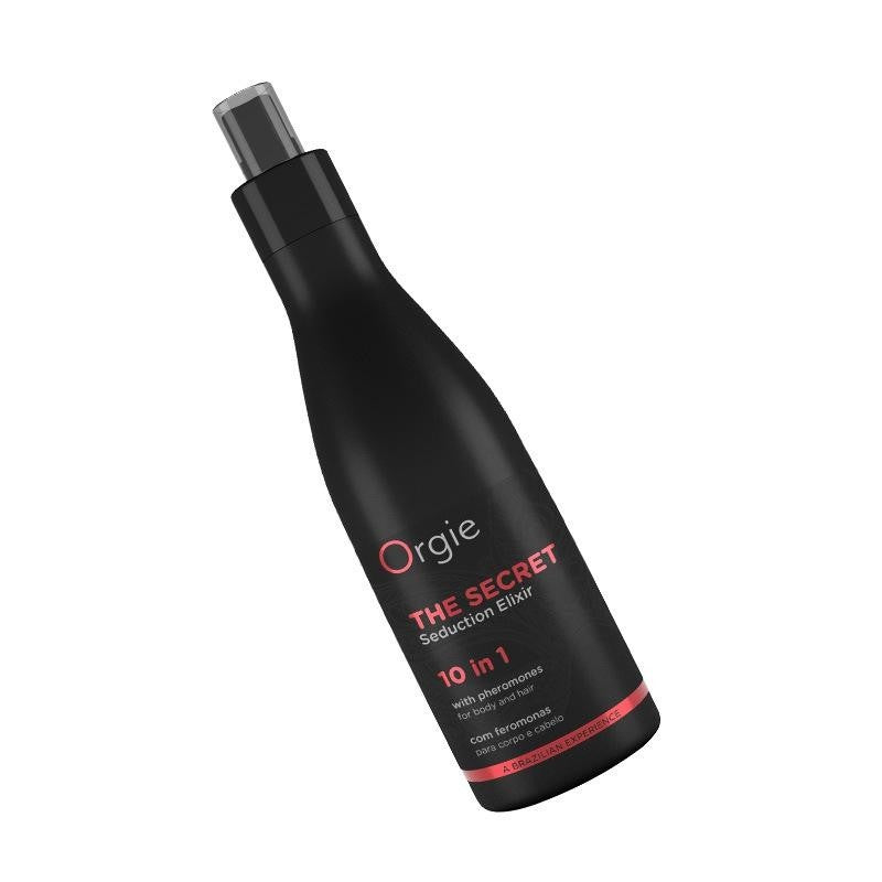 Elisir di Seduzione Segreto 10 in 1 - Lozione Spray Feromoni Corpo e Capelli