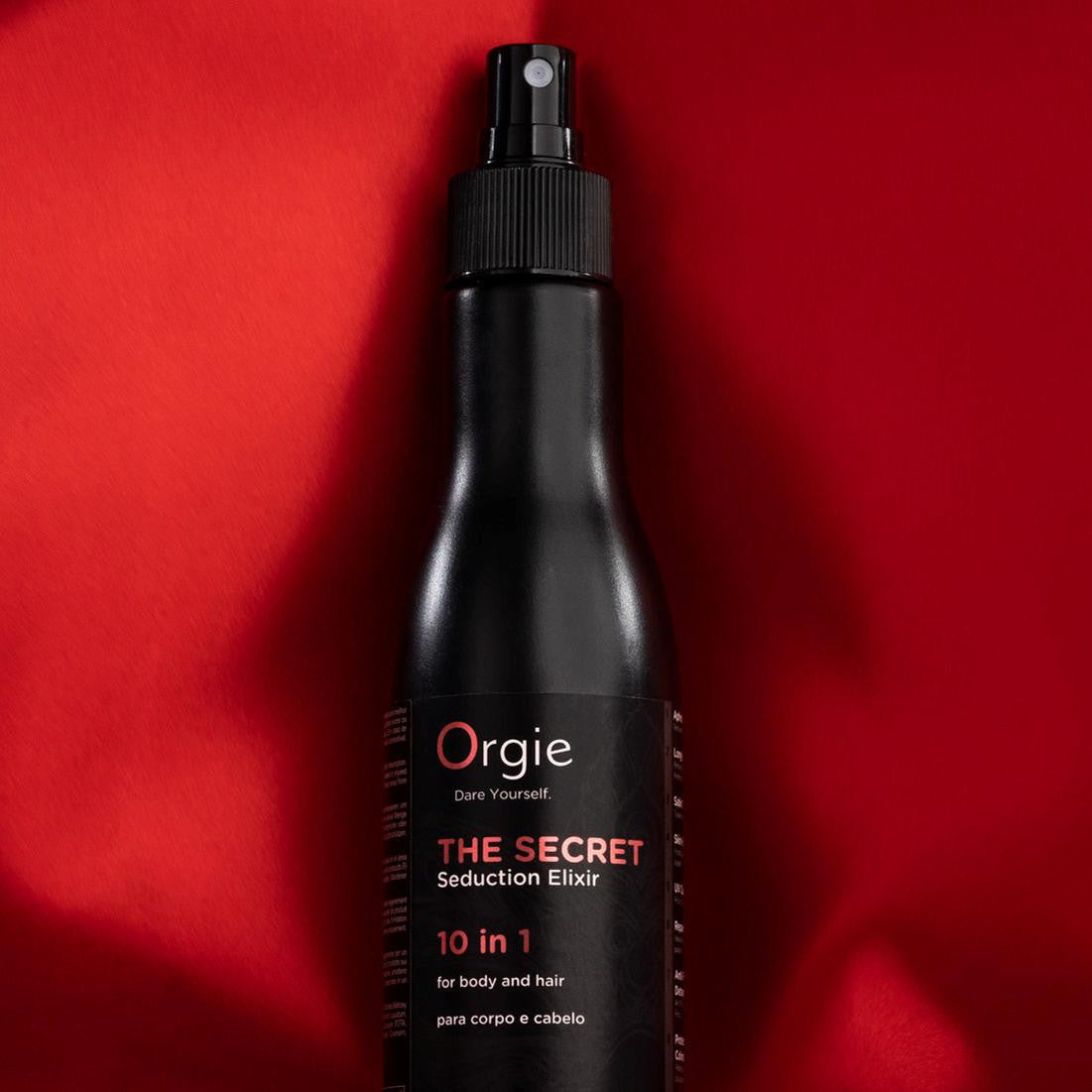Elisir di Seduzione Segreto 10 in 1 - Lozione Spray Feromoni Corpo e Capelli