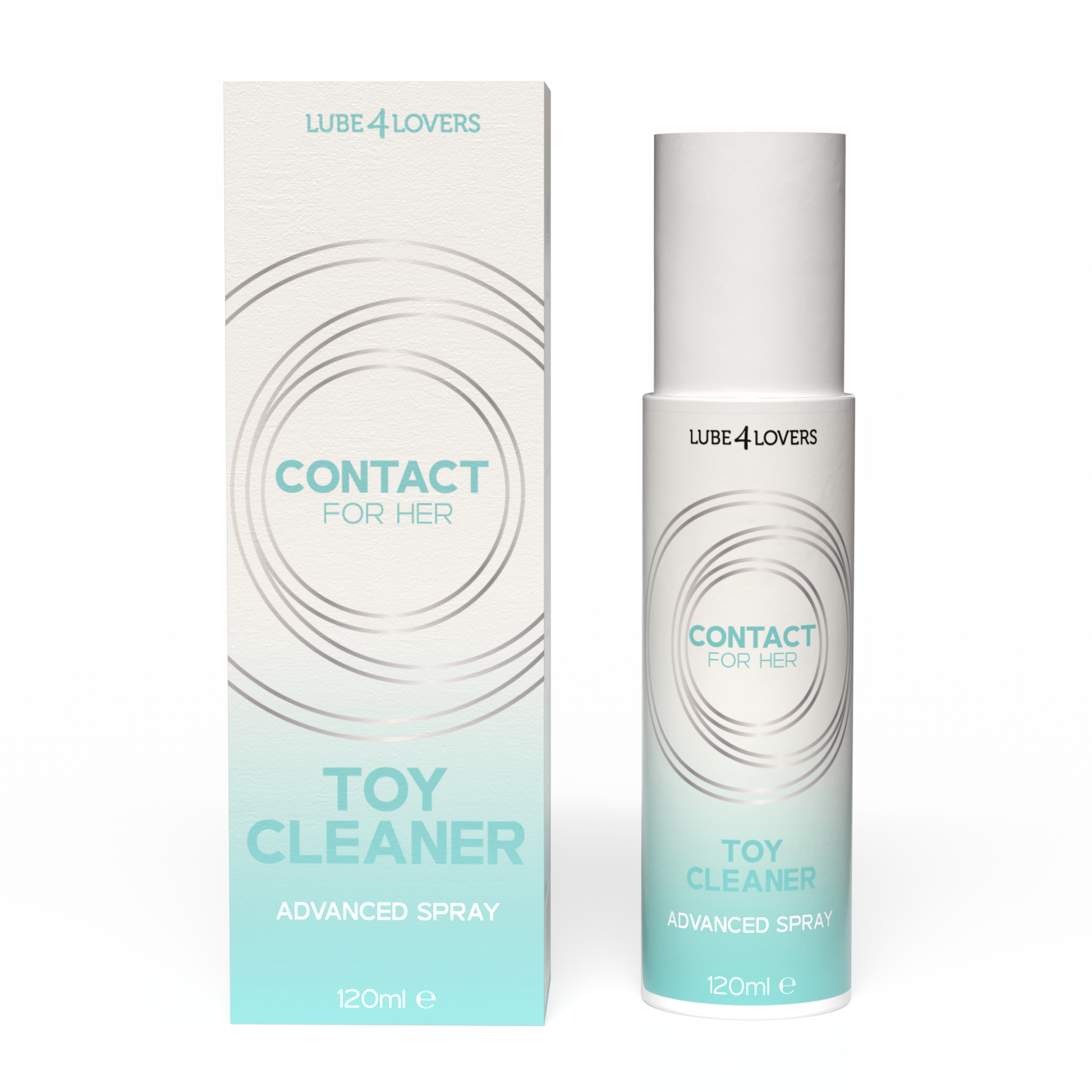 Toy Cleaner Contact For Her 120ml - Detergente Spray Antibatterico per Sex Toys