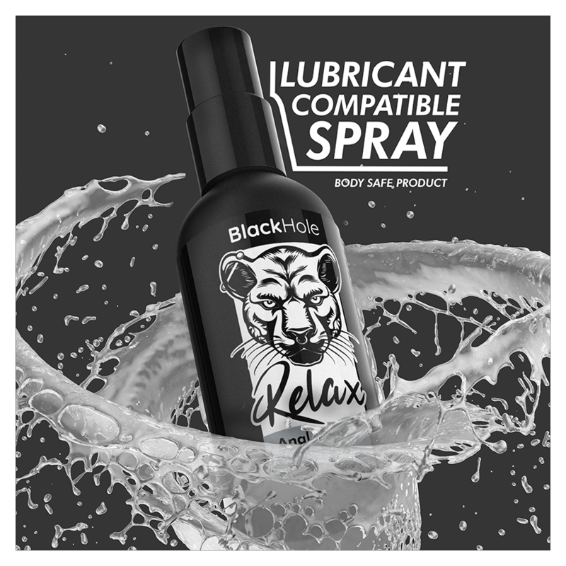 Black Hole Anal Comfort Spray - Spray Intimo Idratante ad Azione Rapida (30ml)