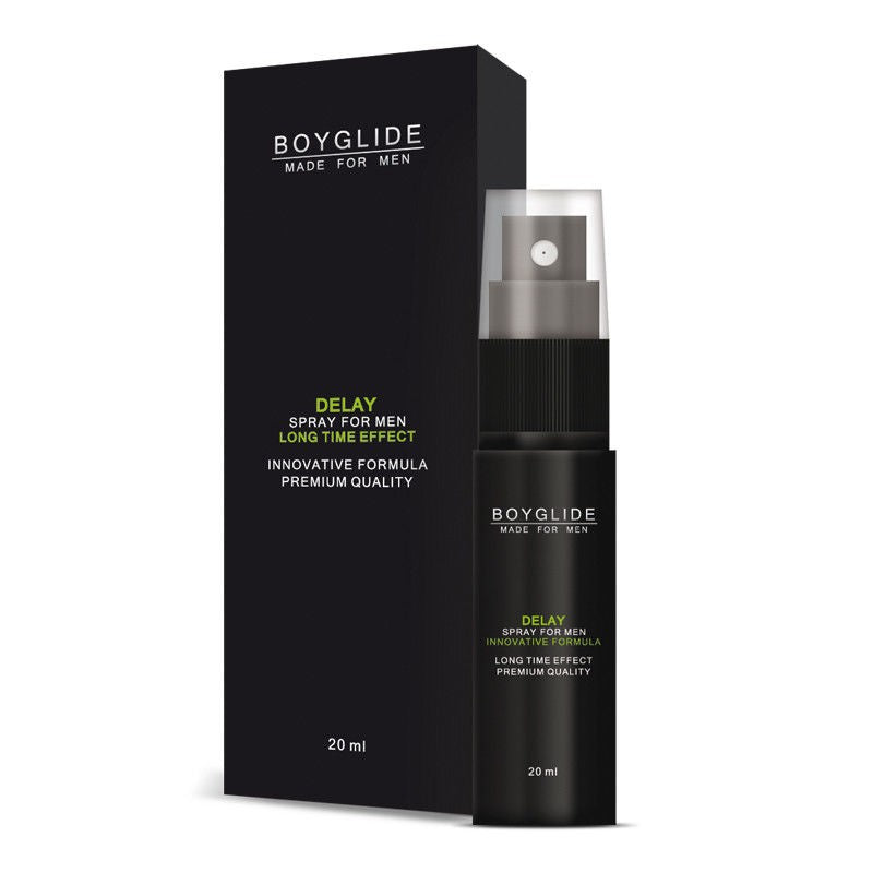 Boyglide Delay Spray 20ml - Spray Intimo per il Controllo della Sensibilità